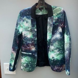 Rare Topshop Galaxy Cosmic blazer, 2